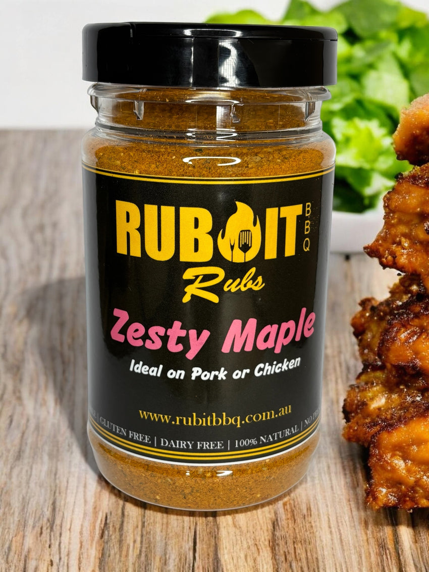 Zesty Maple Rub 200g