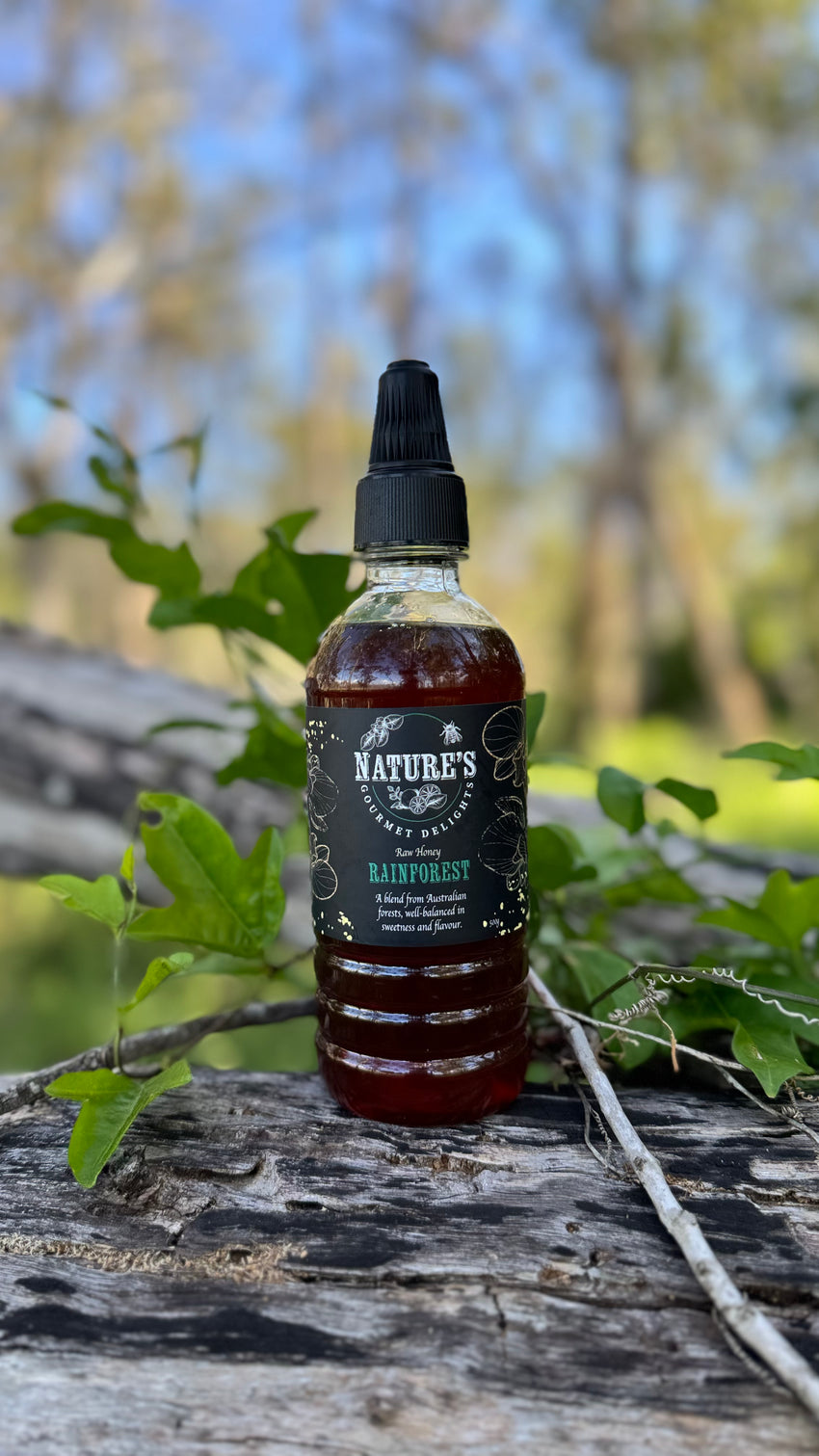 500ml Raw Rainforest Honey