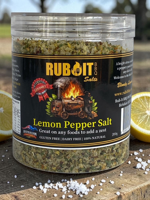 Lemon & Pepper Gourmet Salt